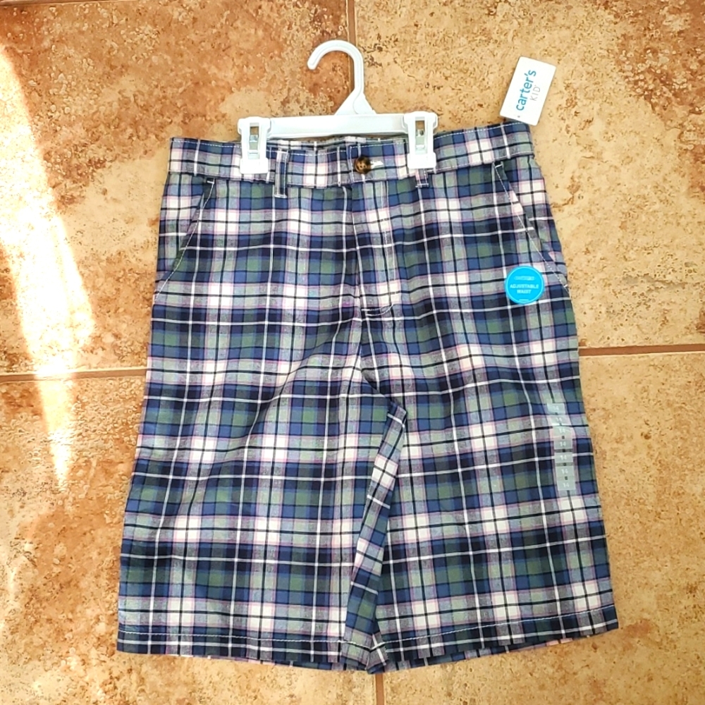 🏖NWT: CARTER'S BIG GIRLS 100% COTTON SHORTS